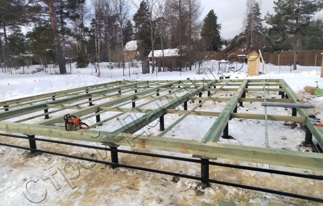 4 Каркасно-щитовой дом Д-23, 9х9м, 81 М², Ленинградская область, Приозёрский район, Громовское сельское поселение ( (22)